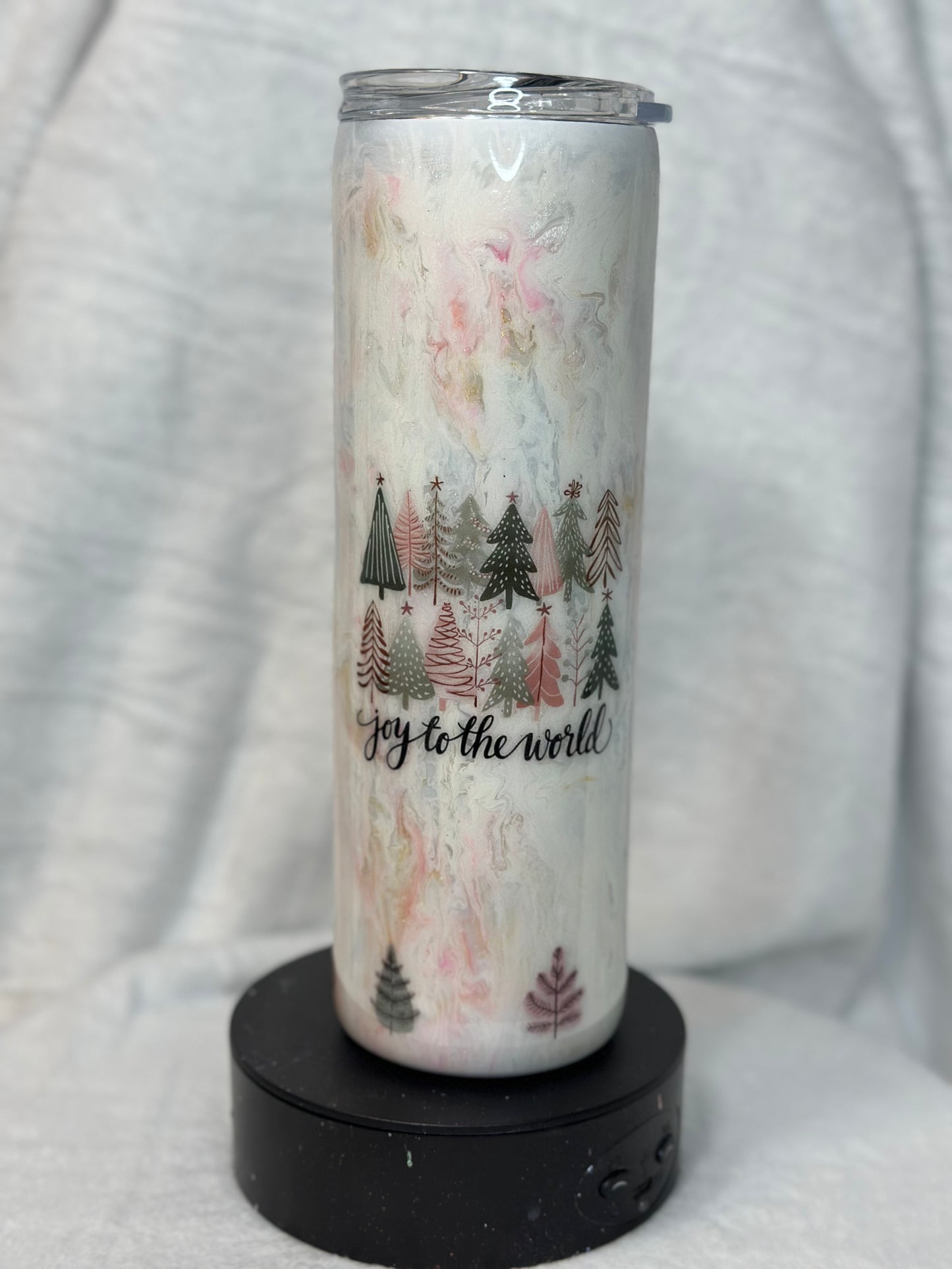 30oz Joy to the World Marble